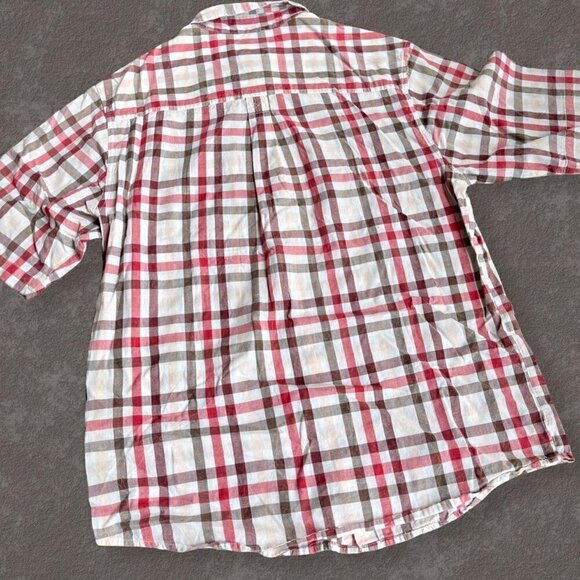 Woolrich Crosshatch Tartan Short Sleeve - Picture 2 of 5